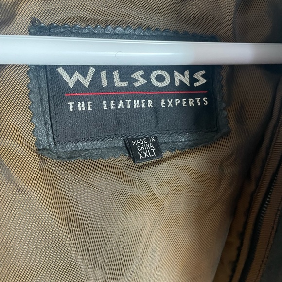 Vintage Wilson Leather Trench Coat - Picture 4 of 4